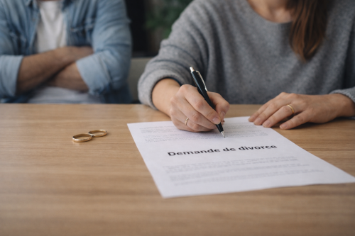 Modèle de lettre de demande de divorce gratuit