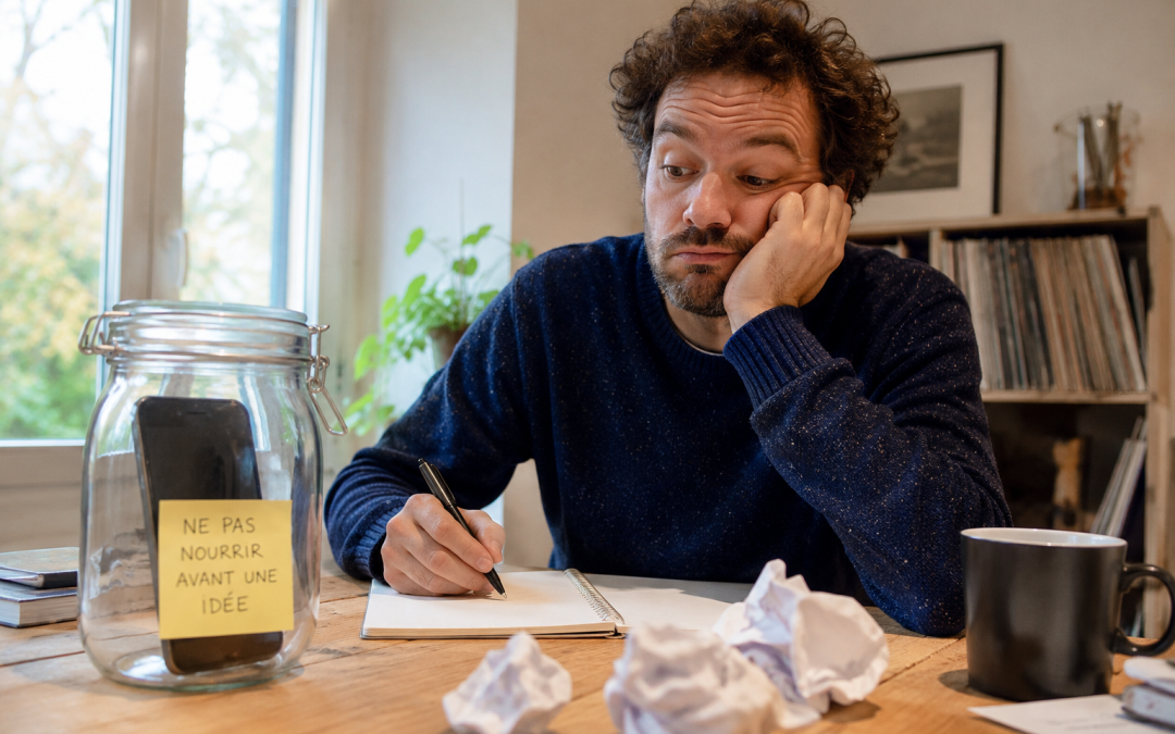 Atelier d’écriture sur l’ennui : cerveau au repos
